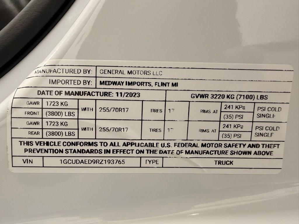 Used 2024 Chevrolet Silverado 1500 W/T w/ WT Value Package image 51
