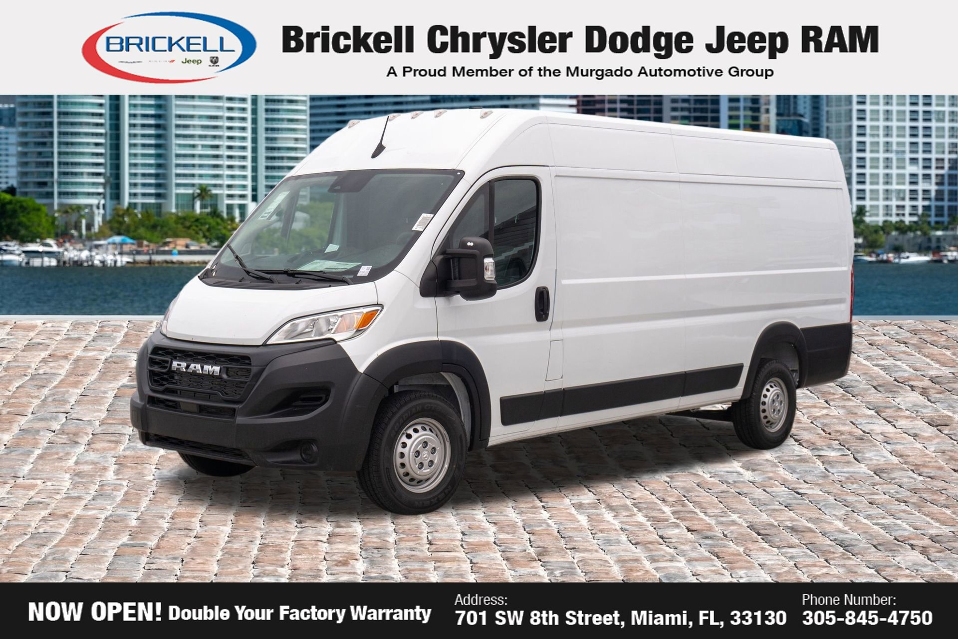 New 2026 RAM ProMaster 3500 FWD 360° Tour