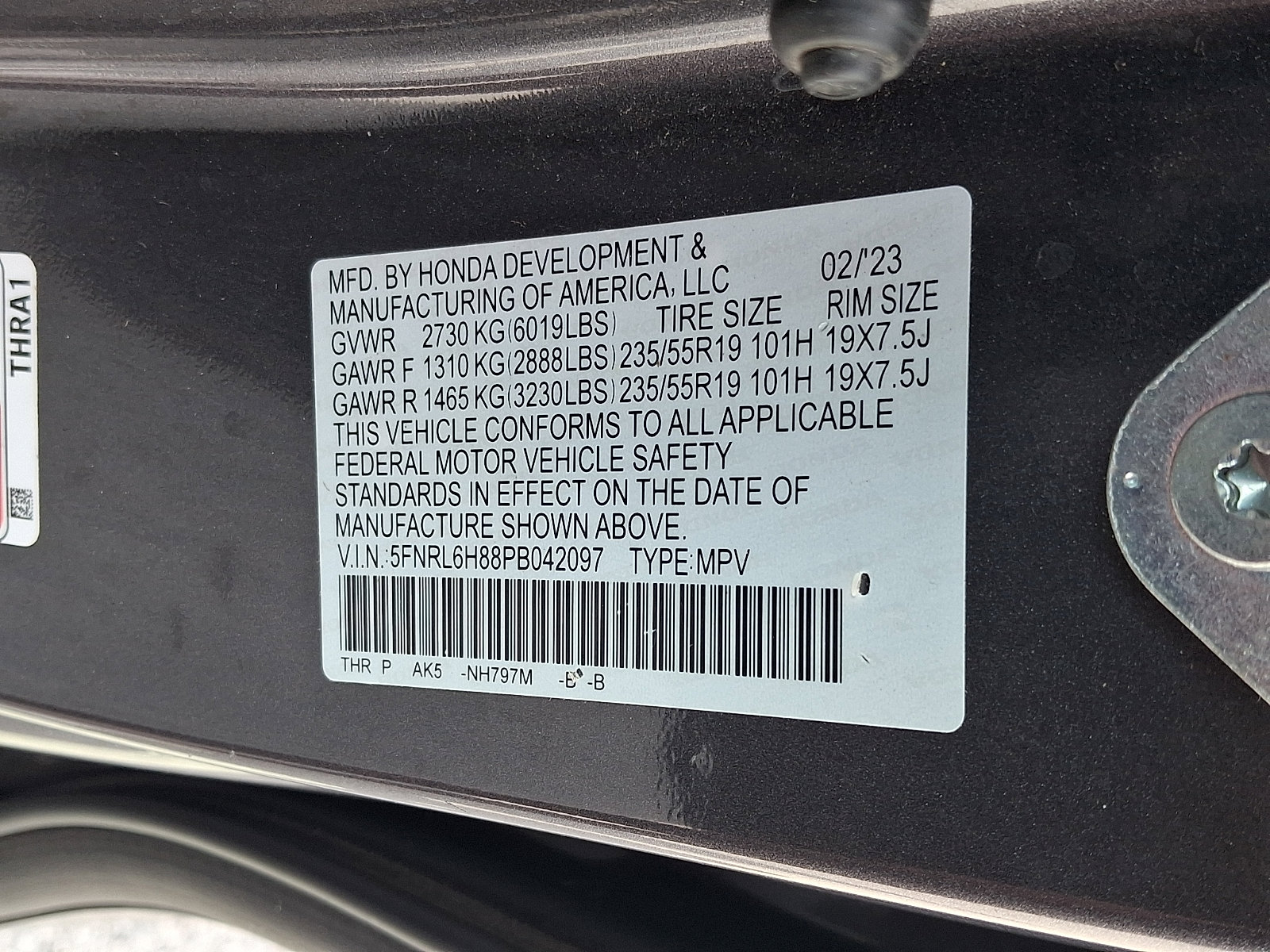 Used 2023 Honda Odyssey Touring image 26