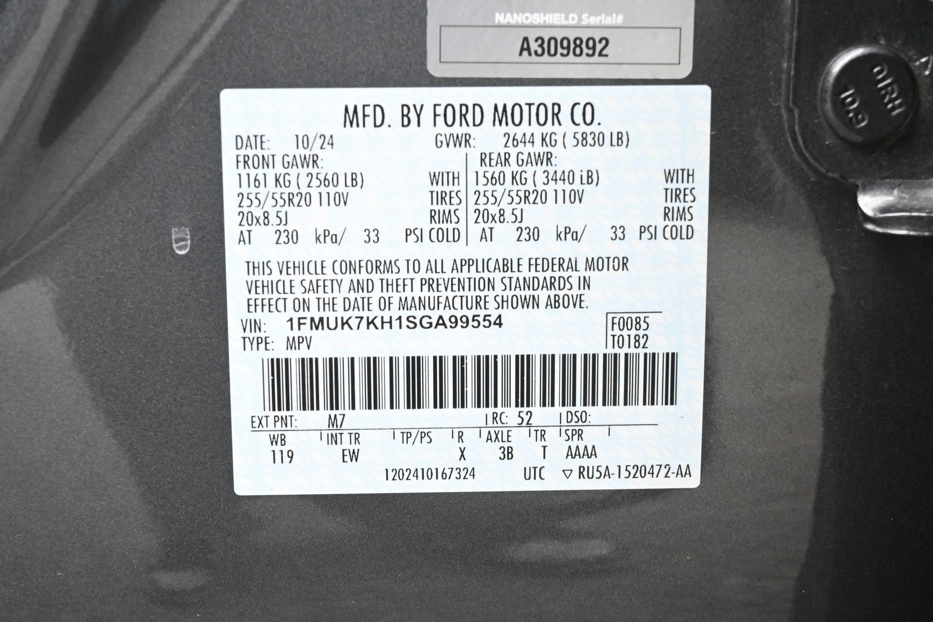 Certified 2025 Ford Explorer ST-Line RWD image 28