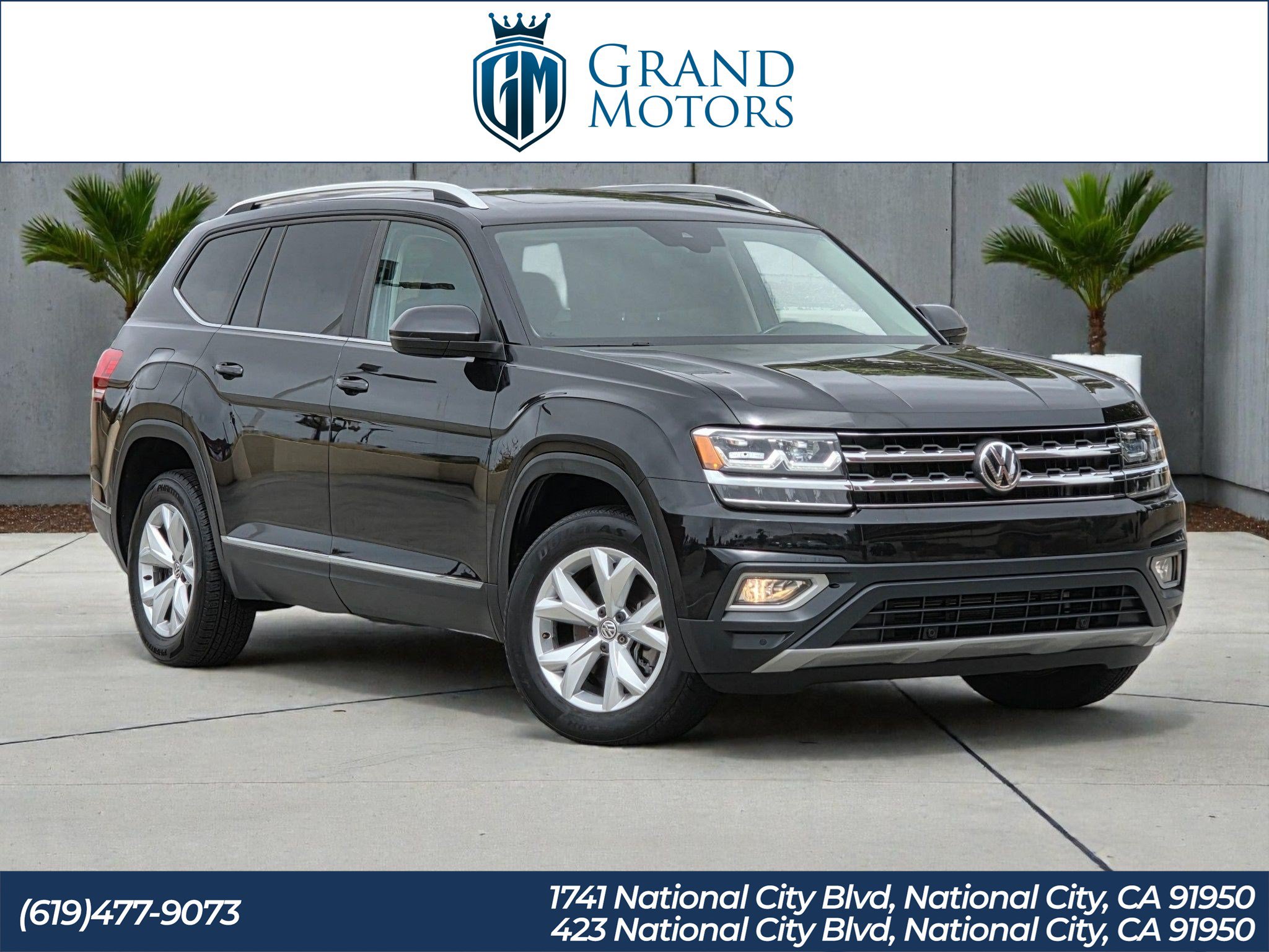 Used 2018 Volkswagen Atlas SEL FWD image 1