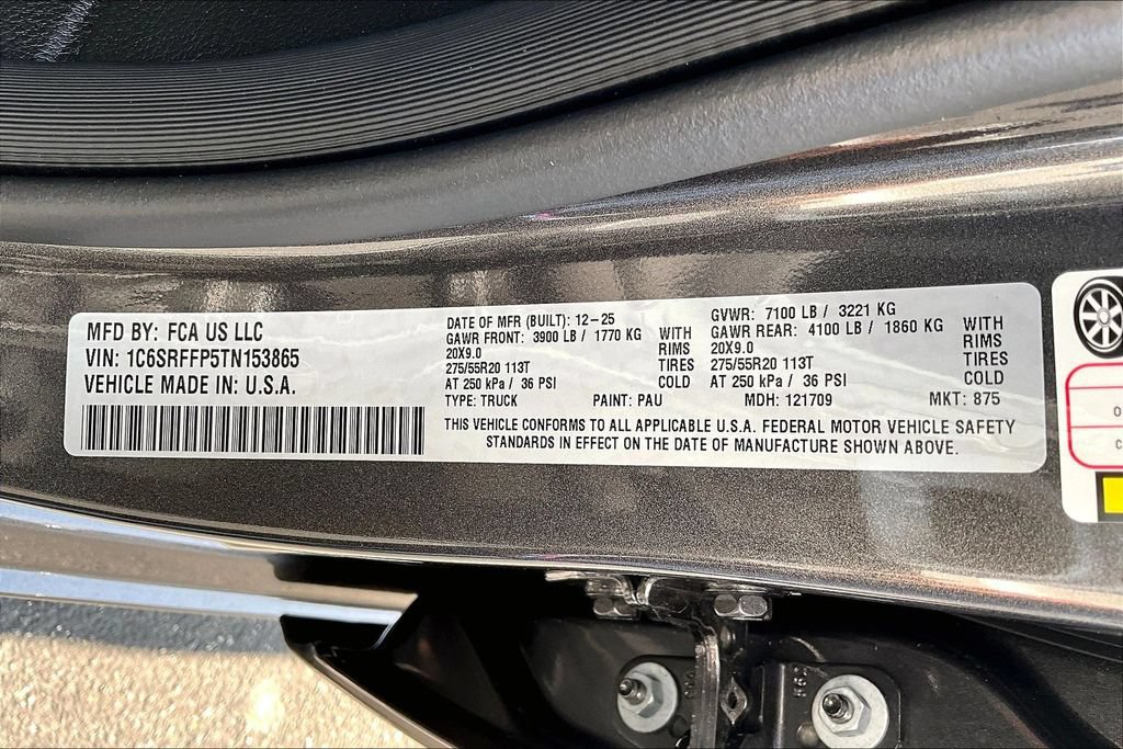 New 2026 RAM 1500 Big Horn w/ Protection Group AWD/4WD image 25