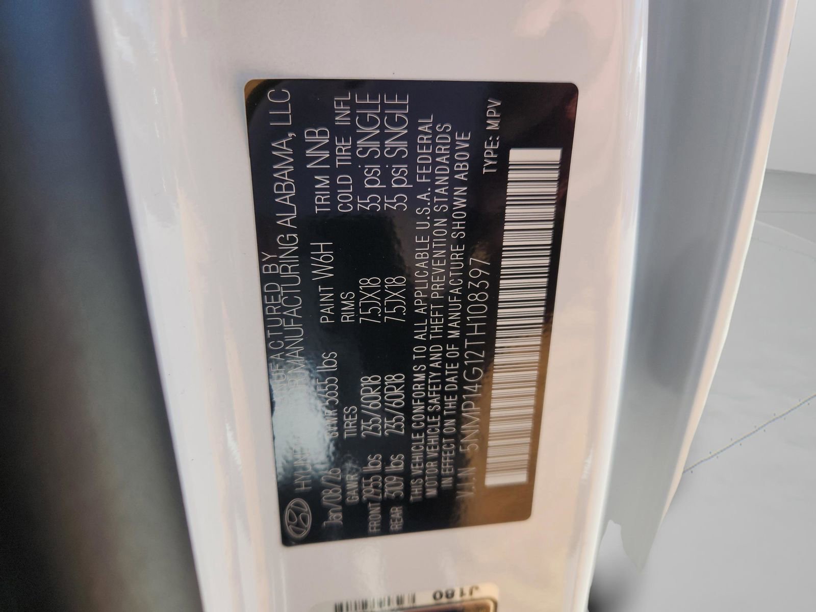 New 2026 Hyundai Santa Fe SE image 30