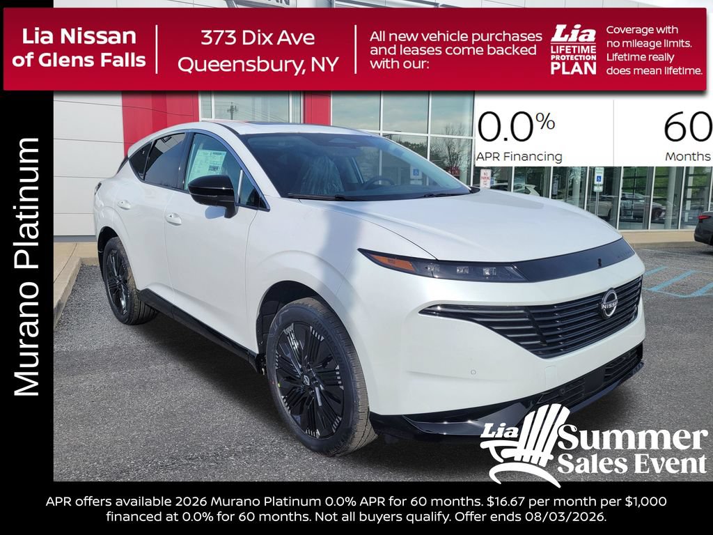 New 2026 Nissan Murano Platinum w/ Cargo Package
