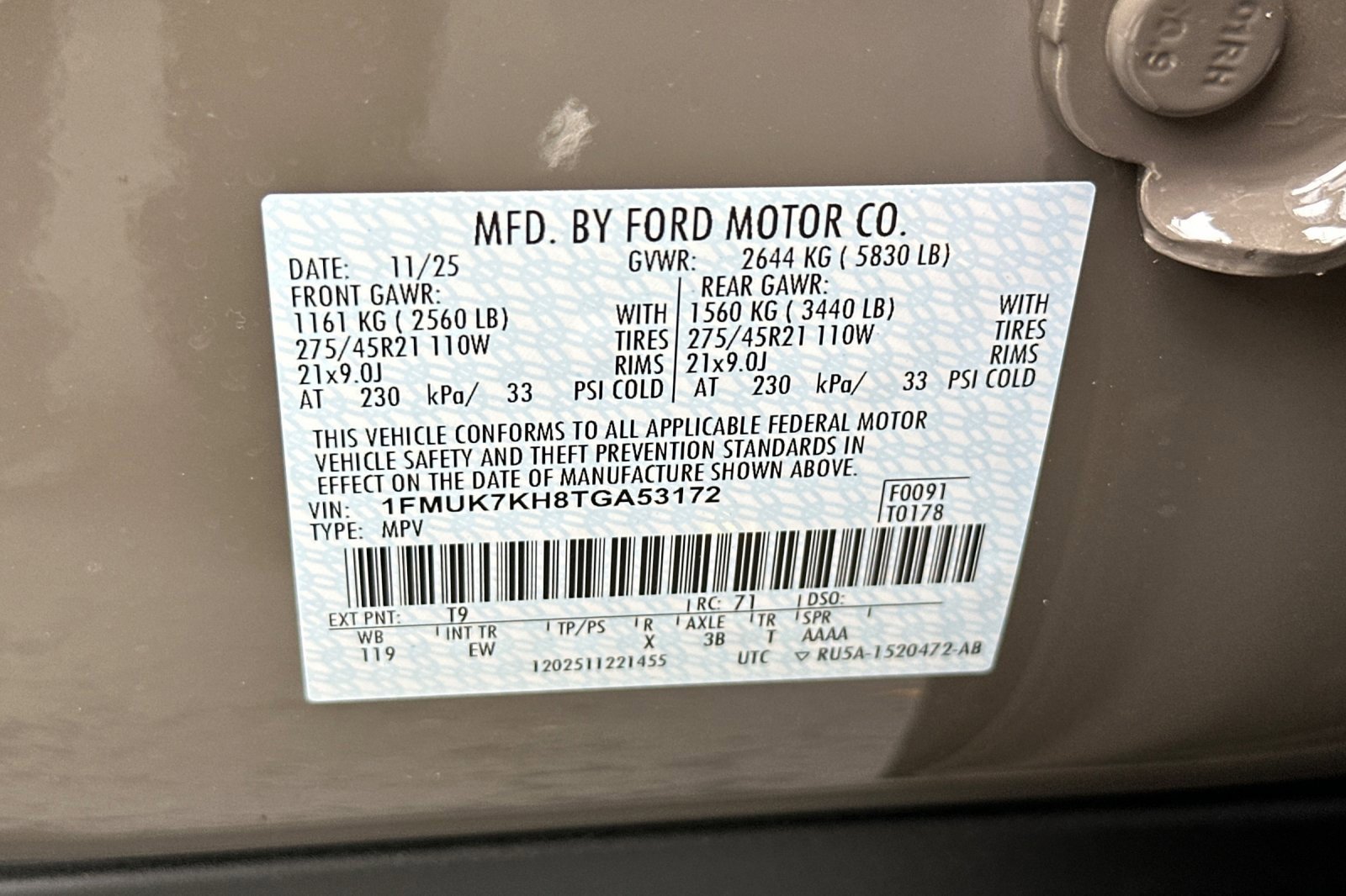 New 2026 Ford Explorer ST-Line w/ ST-Line Street Pack image 28