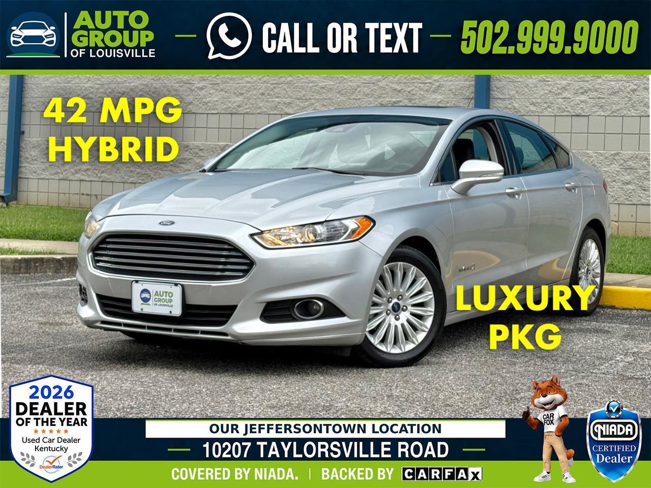 Used 2015 Ford Fusion SE w/ Equipment Group 502A FWD image 1