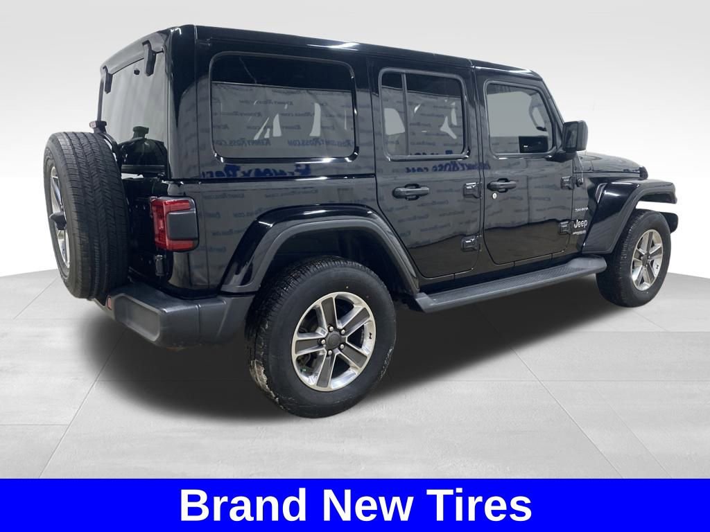 Used 2021 Jeep Wrangler Unlimited Sahara w/ Uconnect 4C Nav & Sound Group image 4
