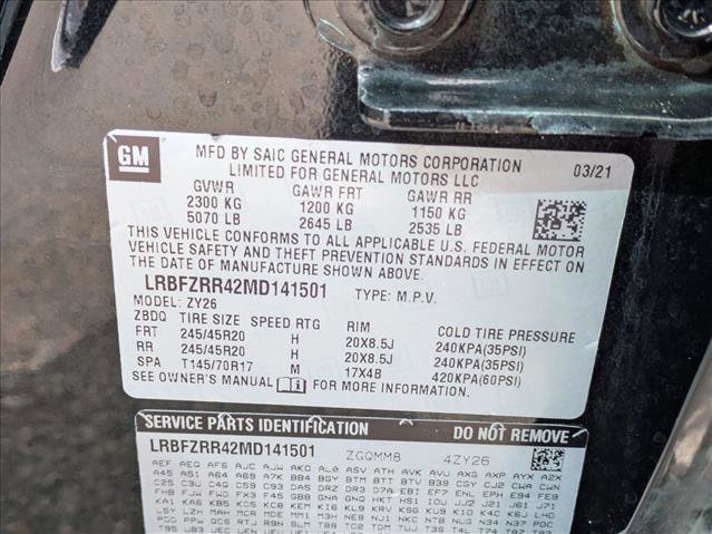 Used 2021 Buick Envision Avenir w/ Technology Package II image 23