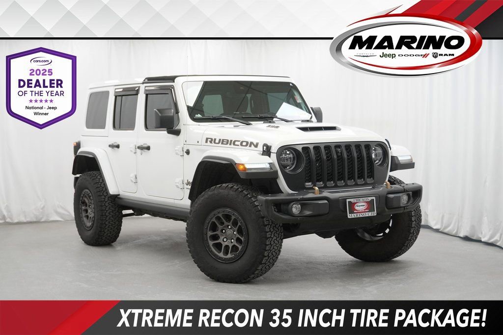 Certified 2021 Jeep Wrangler Unlimited Rubicon w/ Xtreme Recon 35" Tire Package image 1