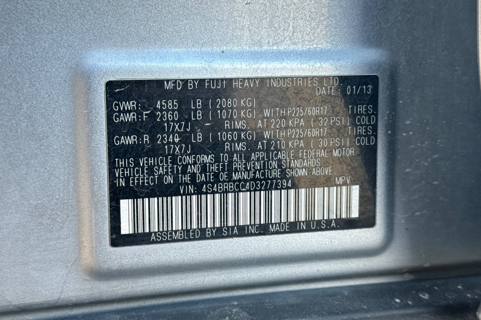 Used 2013 Subaru Outback 2.5i Premium w/ All-Weather Pkg image 22