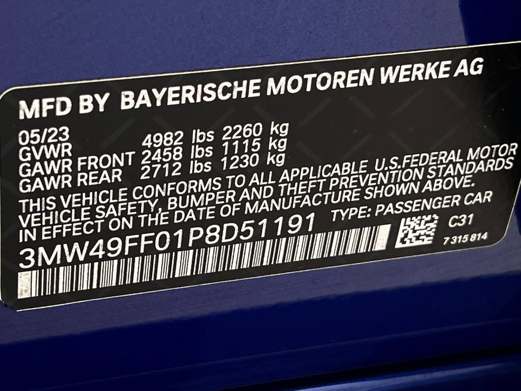 Certified 2023 BMW M340i xDrive w/ Premium Package AWD/4WD image 24