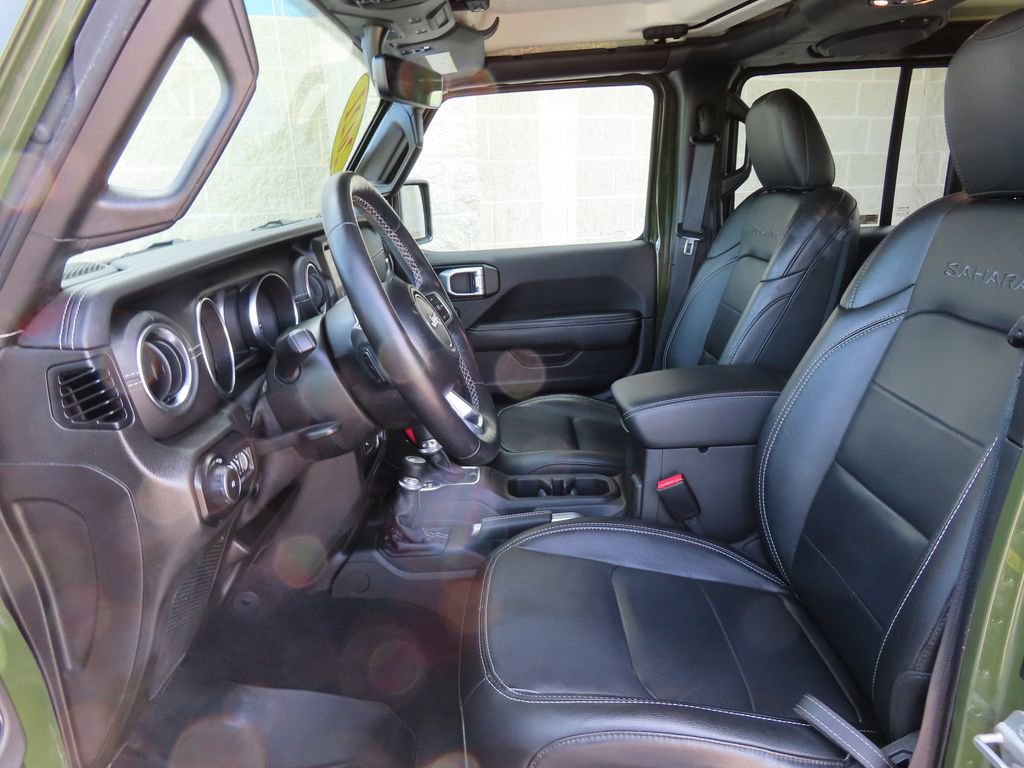 Used 2021 Jeep Wrangler Unlimited Sahara w/ Uconnect 4C Nav & Sound Group image 21