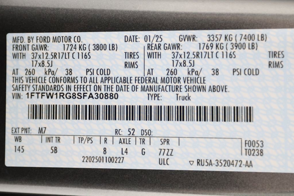 Used 2025 Ford F150 Raptor AWD/4WD image 64