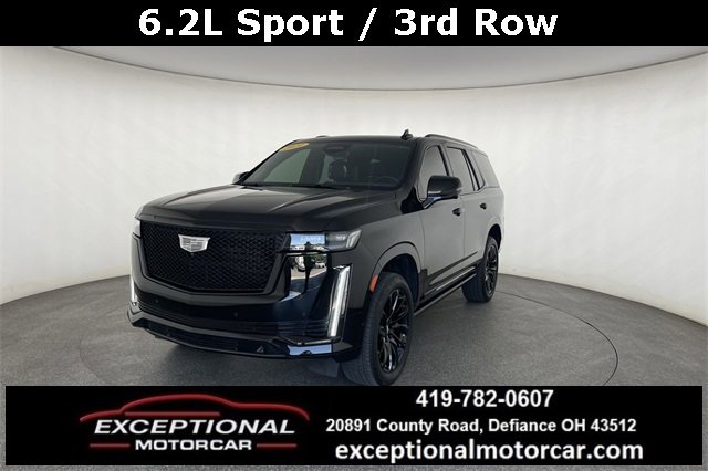 Used 2021 Cadillac Escalade Sport w/ Driver Assist Tech Package