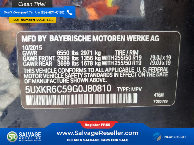 Used 2016 BMW X5 xDrive50i AWD/4WD image 17