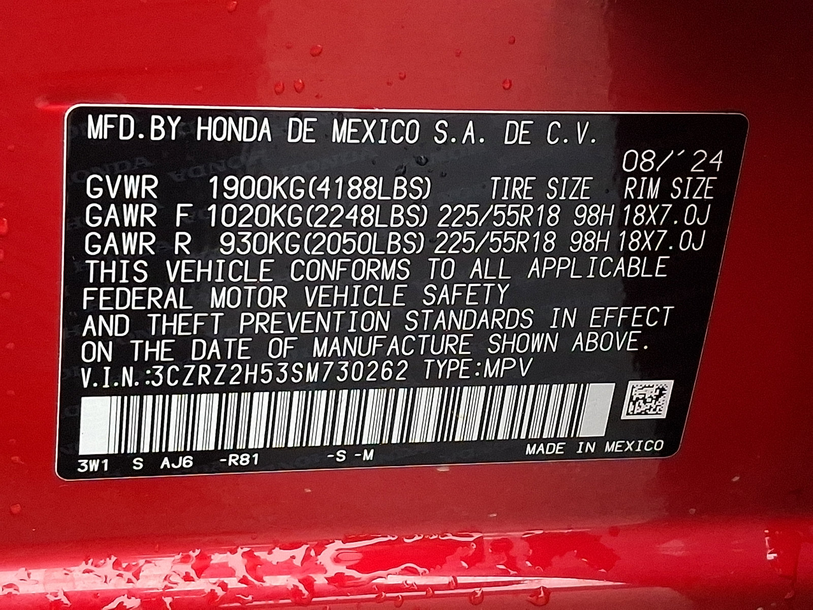 Used 2025 Honda HR-V Sport image 27