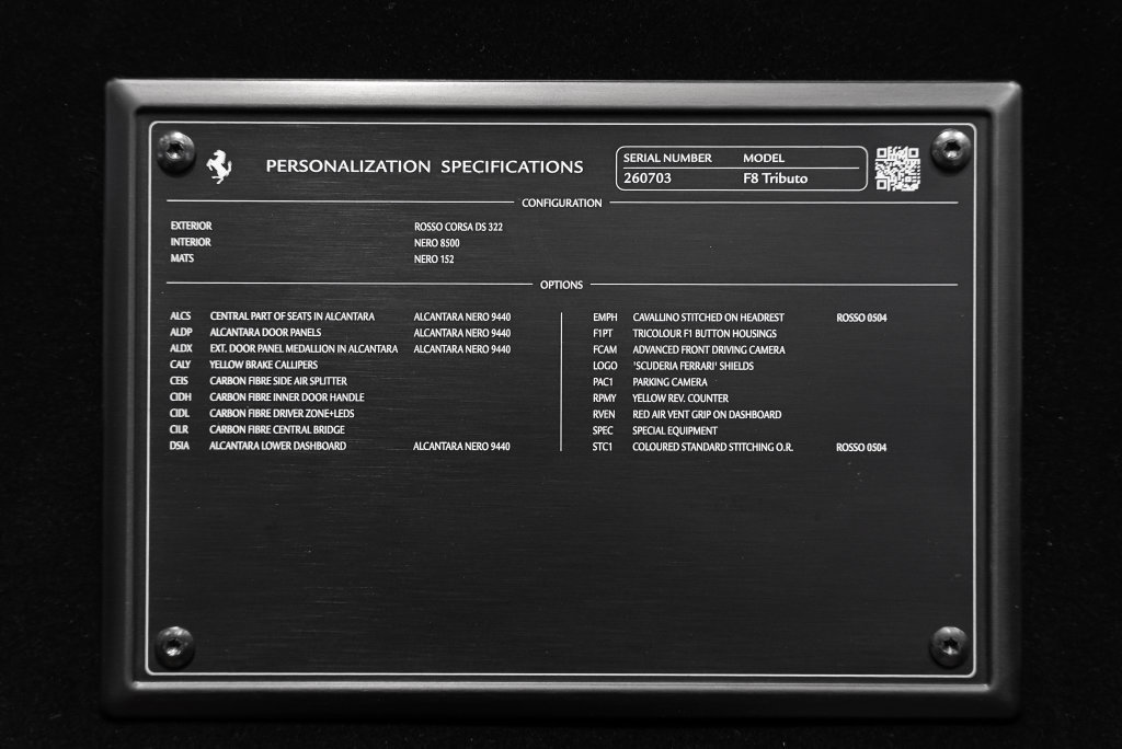 Certified 2021 Ferrari F8 Tributo RWD image 22