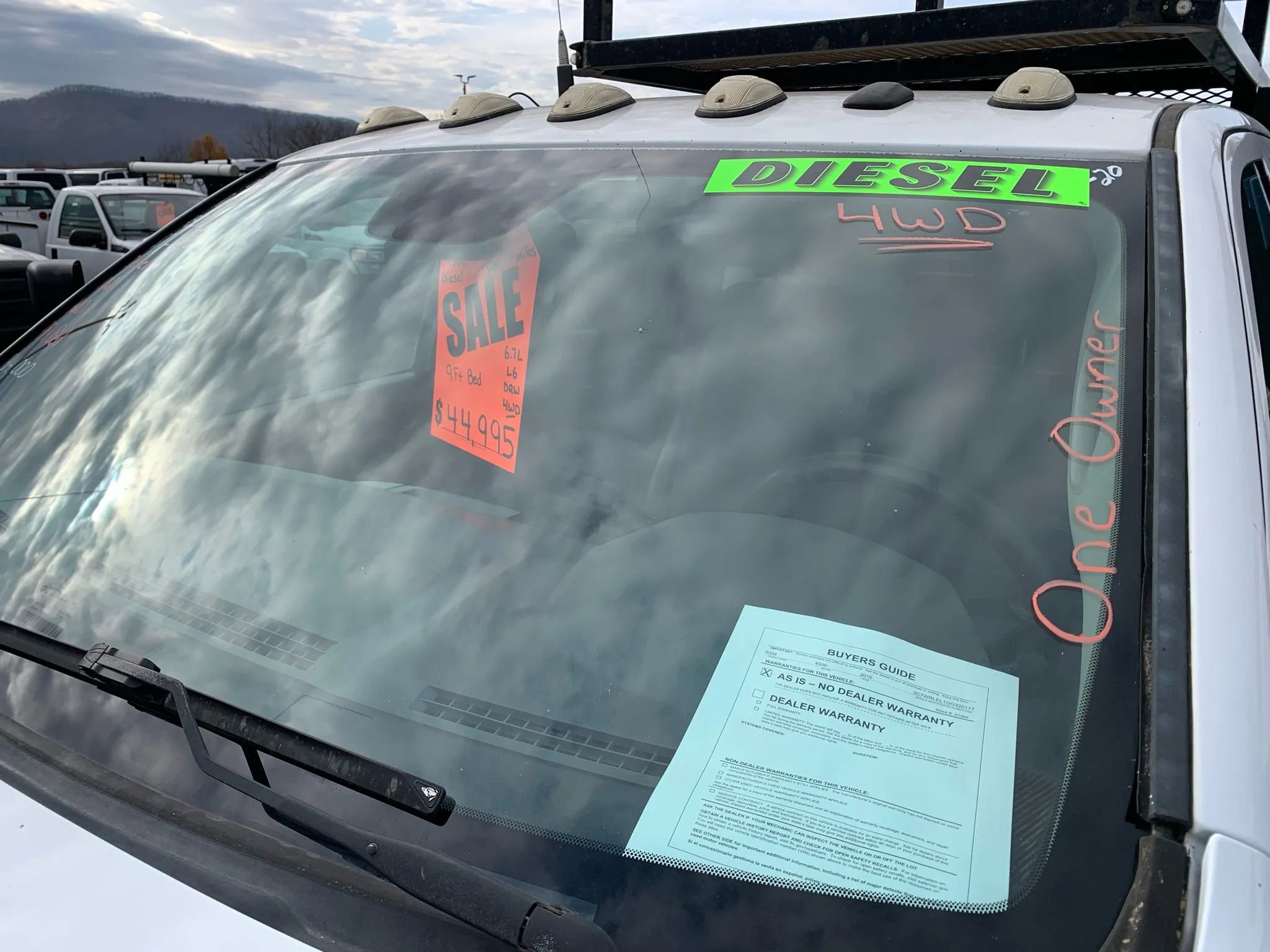 Used 2016 RAM 4500 Tradesman AWD/4WD image 4