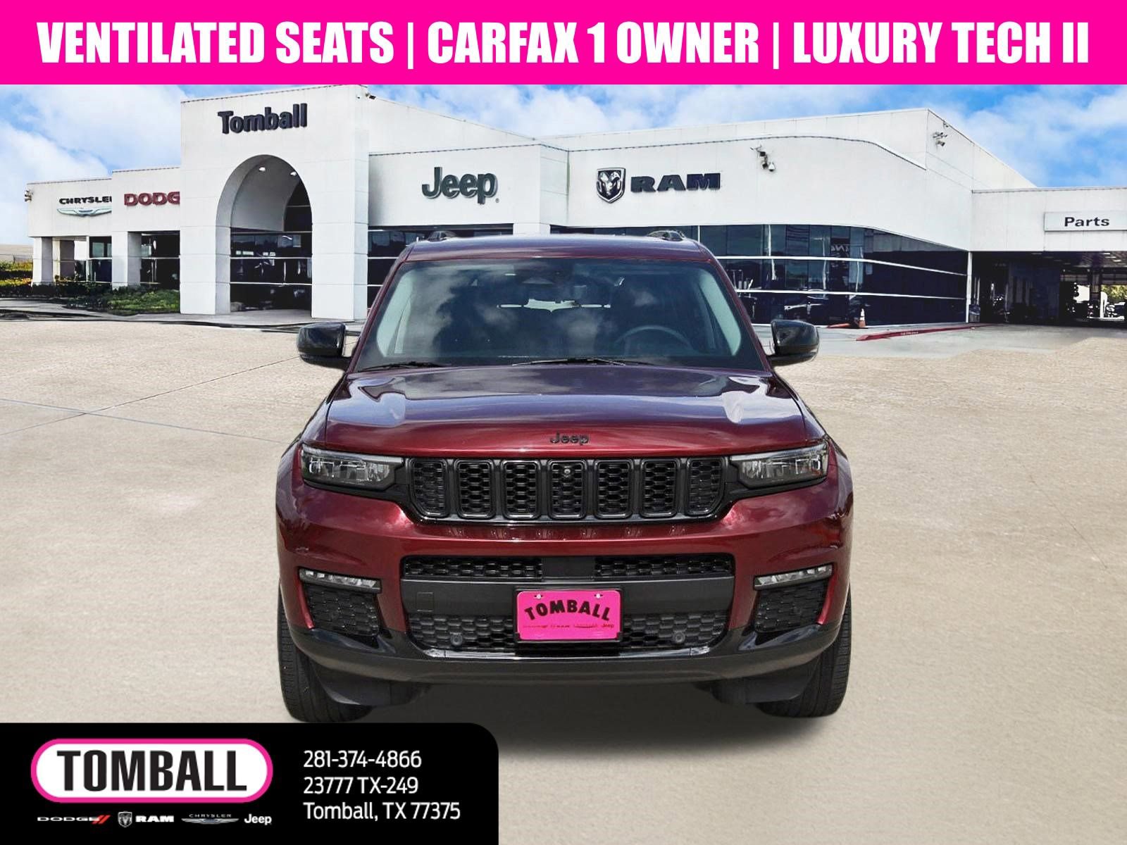 Used 2023 Jeep Grand Cherokee L Limited w/ Luxury Tech Group II image 2