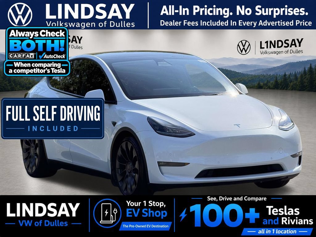 Used 2022 Tesla Model Y Performance AWD/4WD image 1