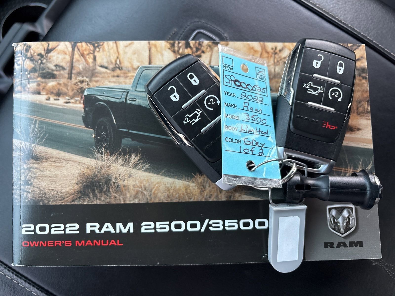 Used 2022 RAM 3500 Limited w/ Night Edition AWD/4WD image 38