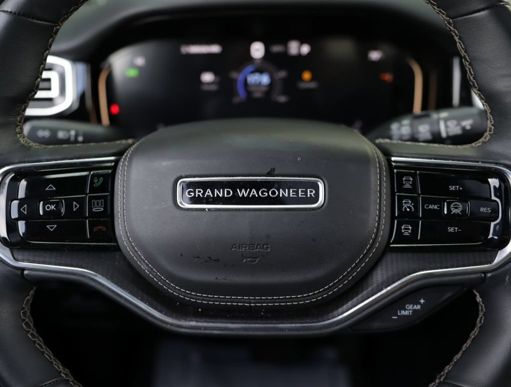 Used 2024 Jeep Grand Wagoneer Series II Obsidian w/ Quick Order Packagew 28T AWD/4WD image 12