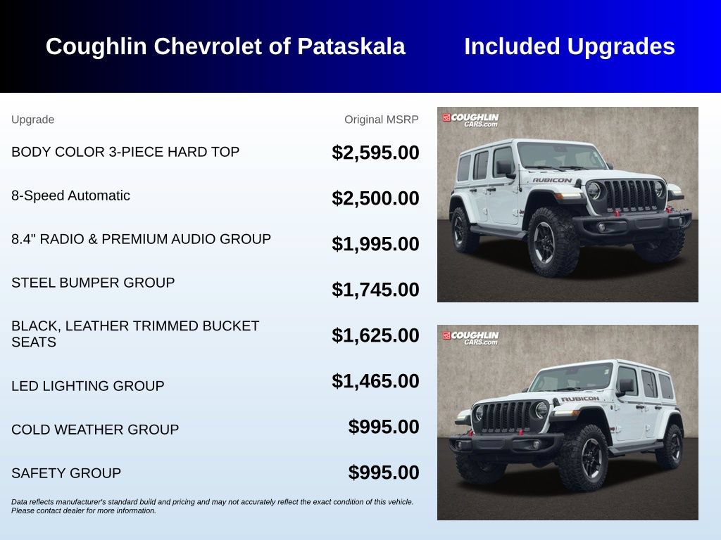 Used 2021 Jeep Wrangler Unlimited Rubicon AWD/4WD image 3