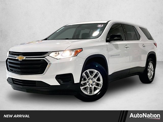 Used 2021 Chevrolet Traverse LS FWD image 1