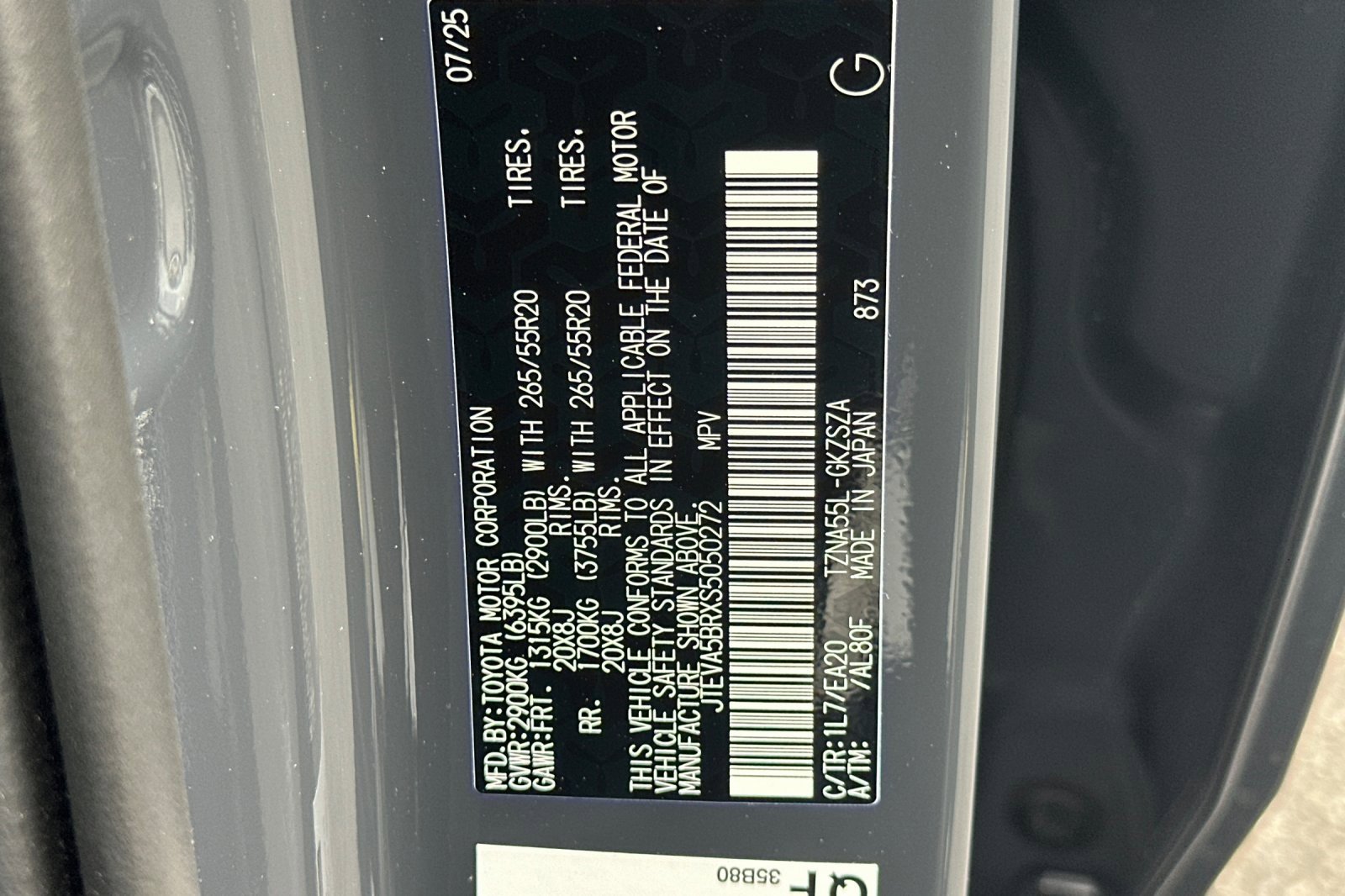 New 2025 Toyota 4Runner TRD Sport image 36