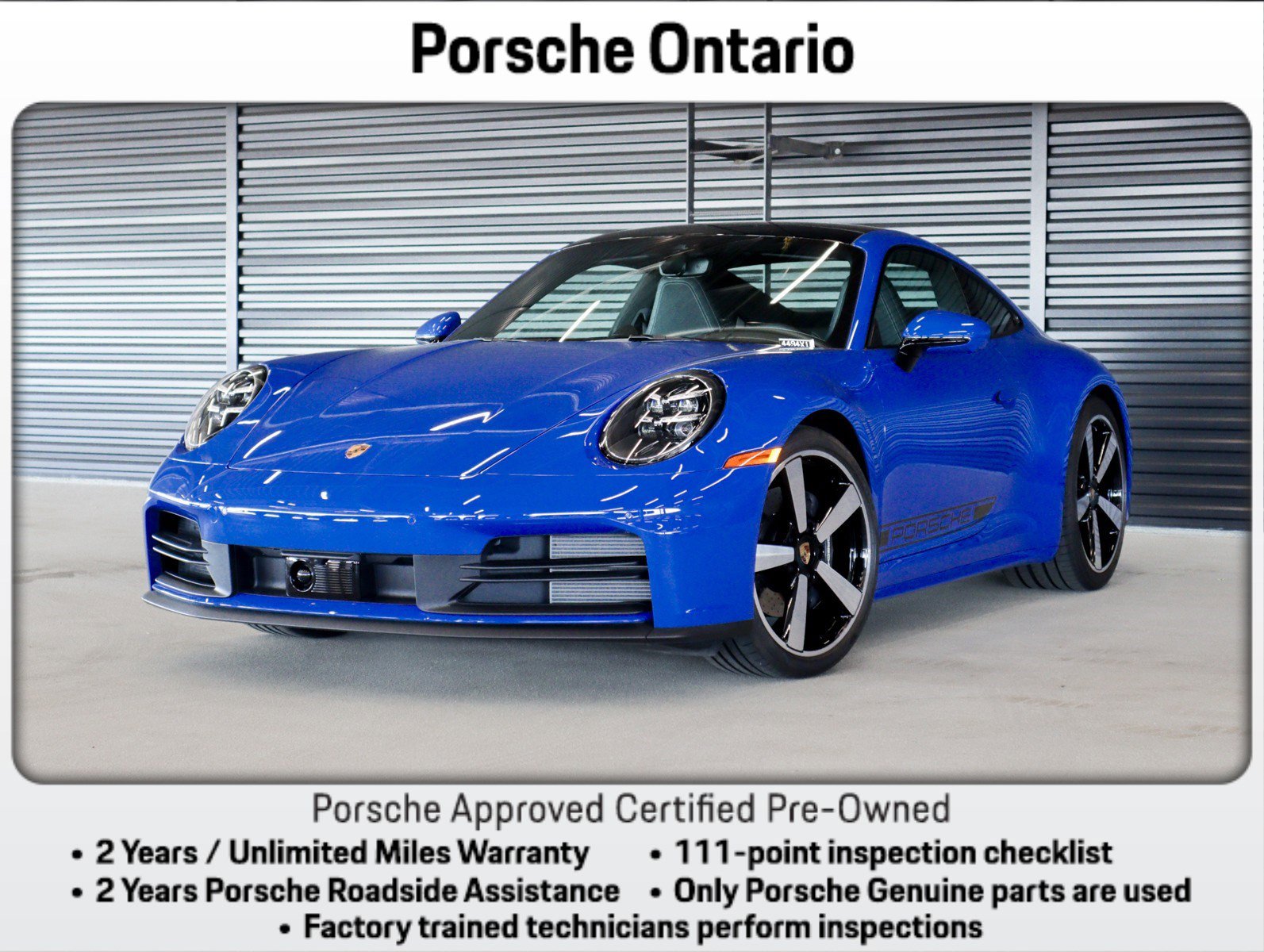 Certified 2025 Porsche 911 Carrera image 1