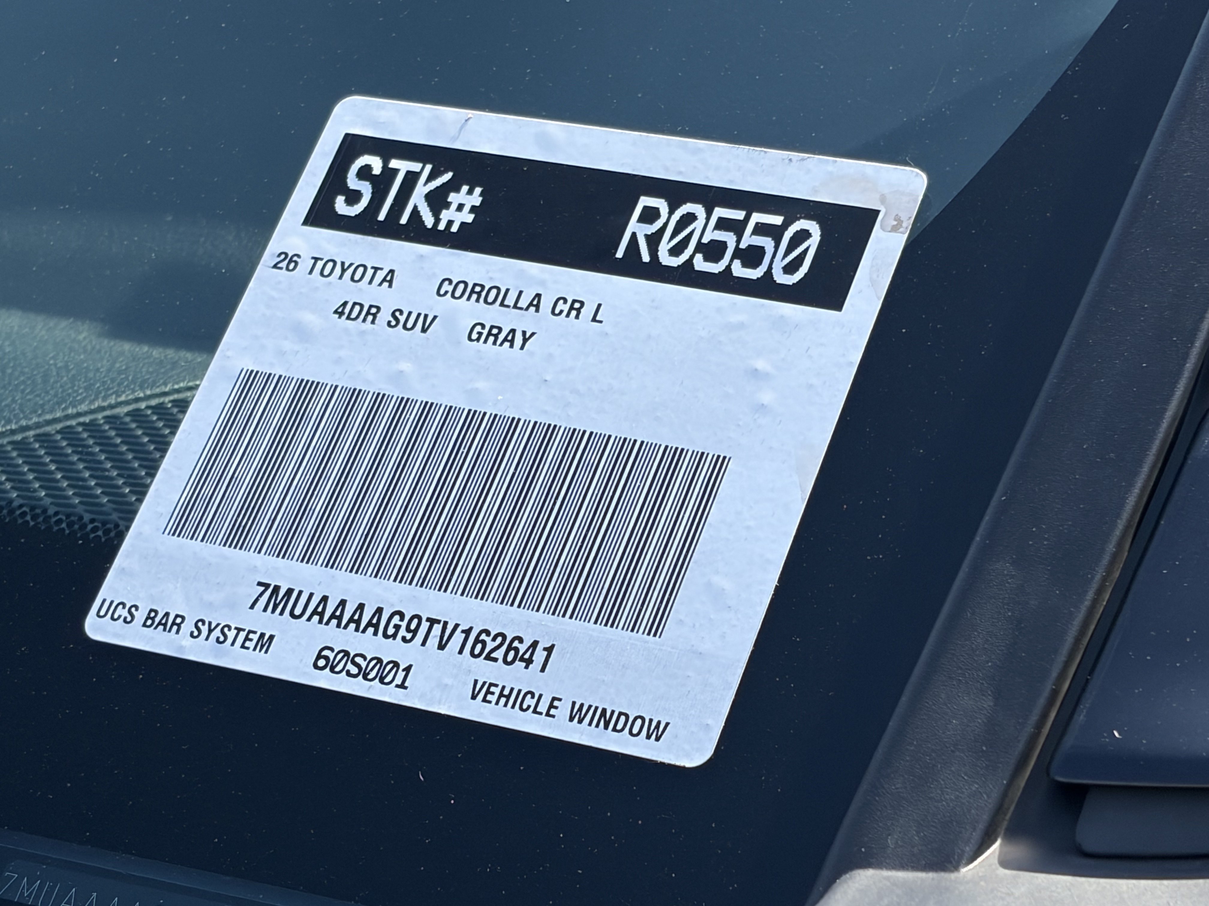 Certified 2026 Toyota Corolla Cross L FWD image 31