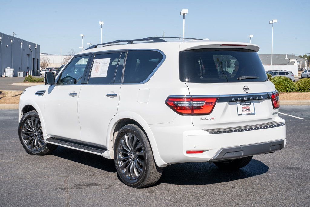 Used 2023 Nissan Armada Platinum w/ Captain's Chairs Package image 3