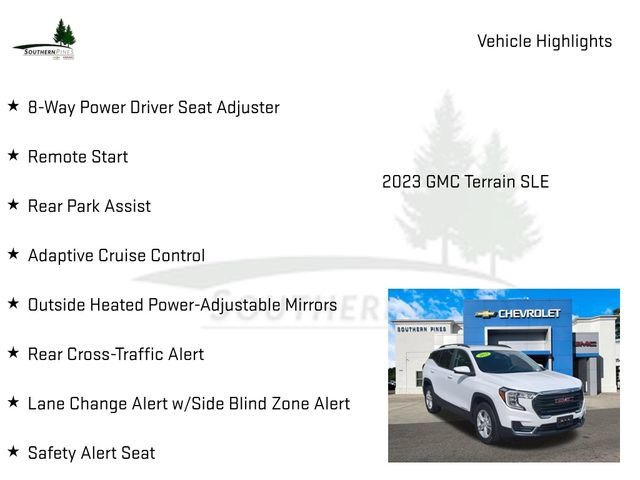 Used 2023 GMC Terrain SLE w/ Driver Convenience Package AWD/4WD image 28
