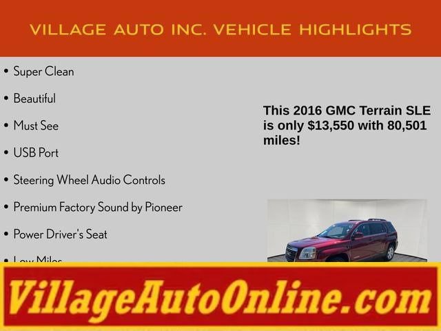 Used 2016 GMC Terrain SLE w/ Convenience Package AWD/4WD image 8