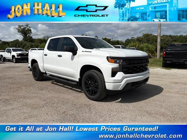 New 2026 Chevrolet Silverado 1500 Custom w/ Turbomax Blackout Package