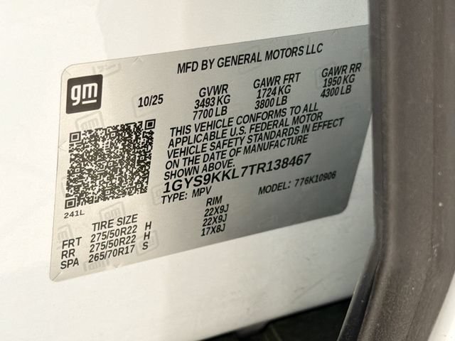 Certified 2026 Cadillac Escalade ESV Luxury AWD/4WD image 29
