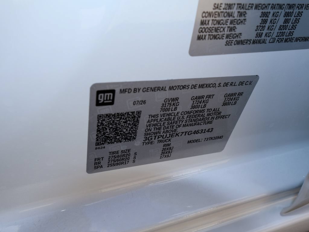 New 2026 GMC Sierra 1500 Elevation AWD/4WD image 34