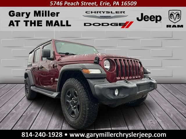 Used 2021 Jeep Wrangler Unlimited Sport AWD/4WD image 1
