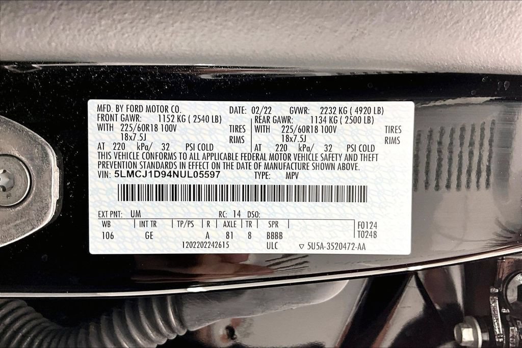 Used 2022 Lincoln Corsair AWD w/ Equipment Group 101A image 35