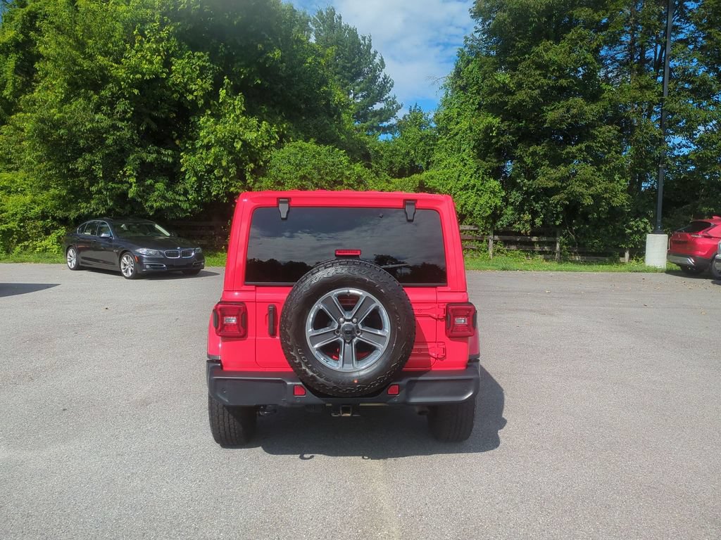 Used 2021 Jeep Wrangler Unlimited Sahara AWD/4WD image 6