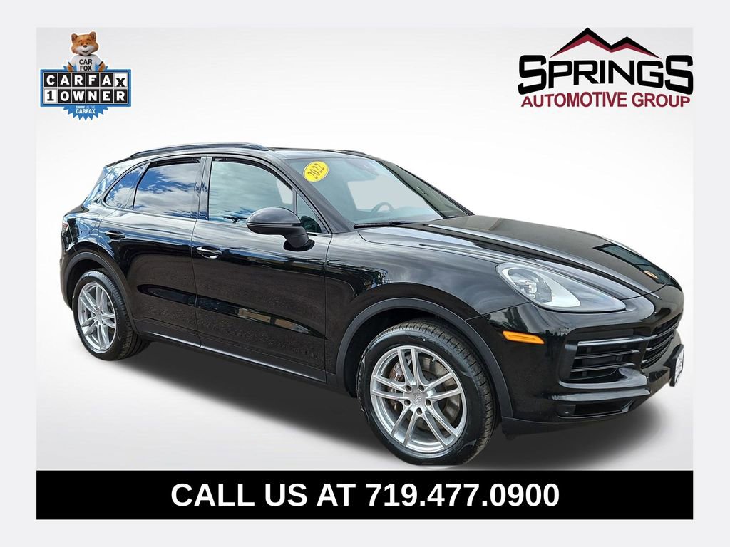 Used 2022 Porsche Cayenne AWD/4WD image 1
