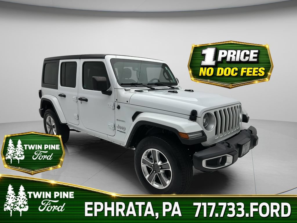 Used 2022 Jeep Wrangler Unlimited Sahara w/ LED Lighting Group
