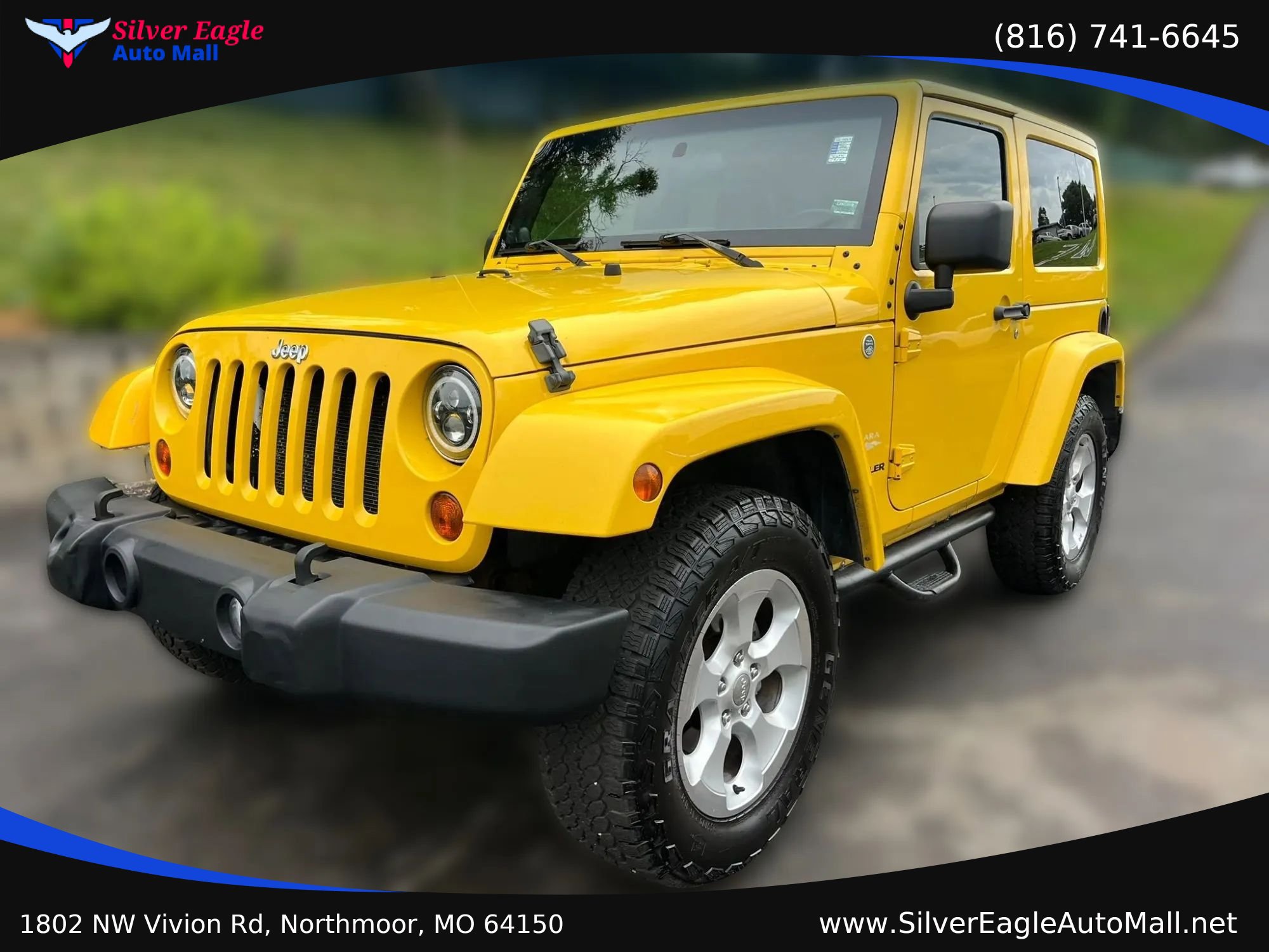 Used 2011 Jeep Wrangler Sahara AWD/4WD image 1