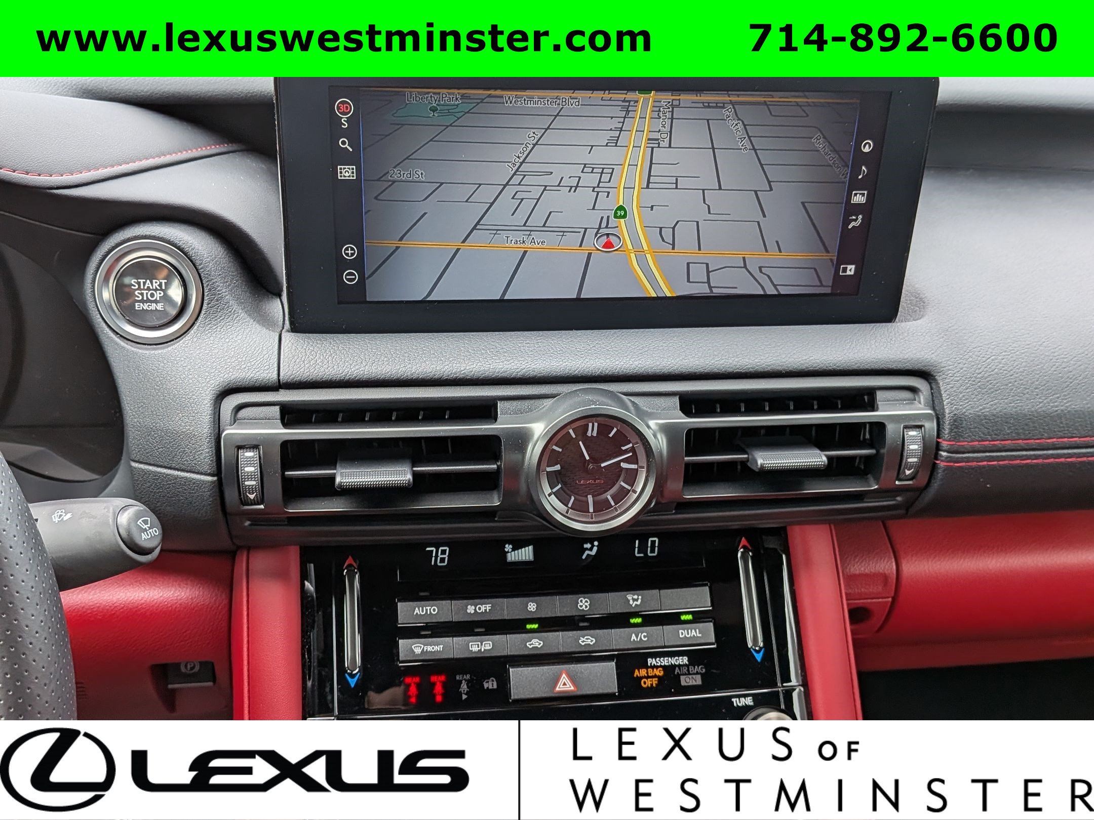 Certified 2025 Lexus IS 350 F Sport w/ Navigation Package RWD image 20