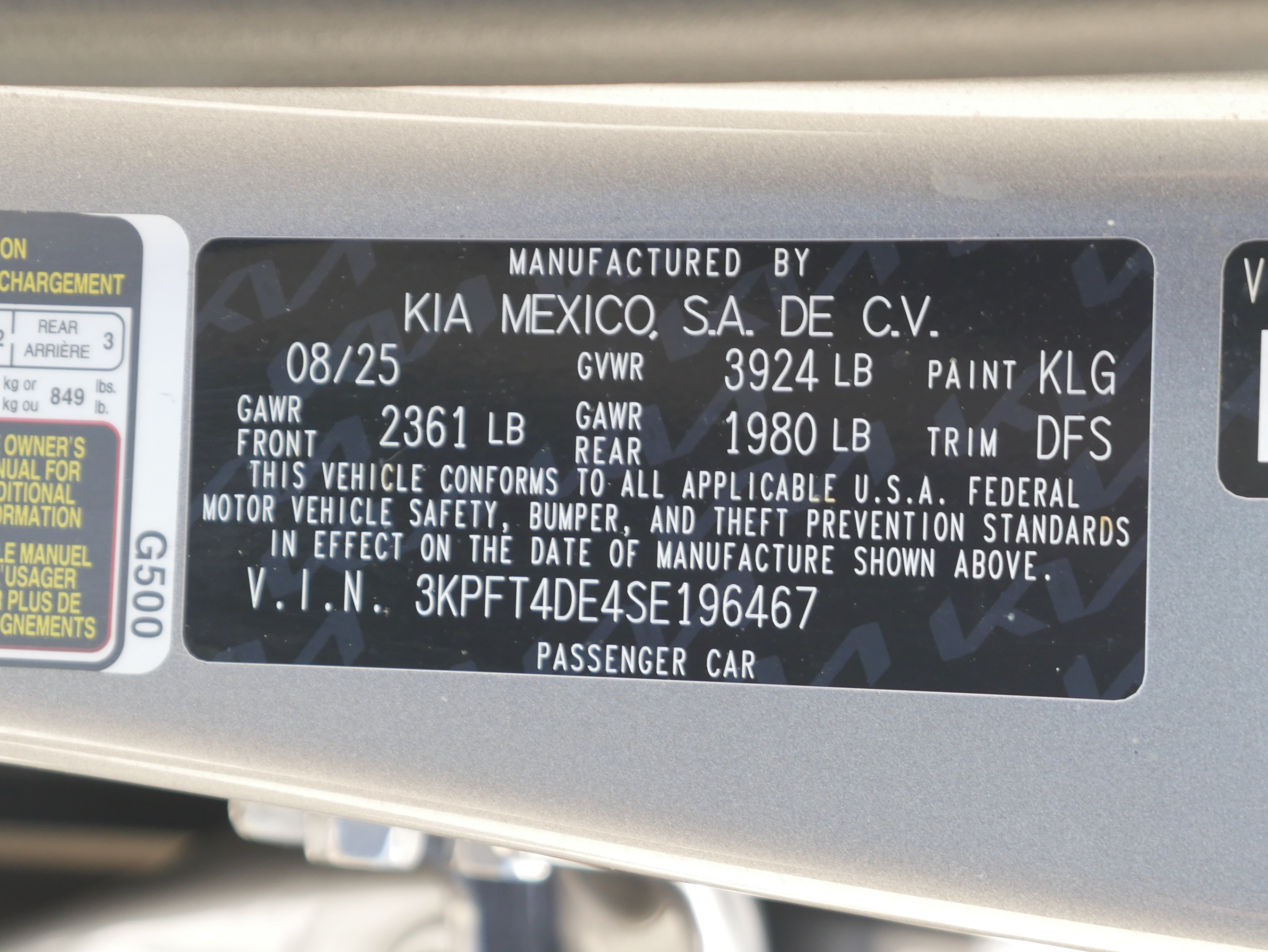 Certified 2025 Kia K4 FWD image 31