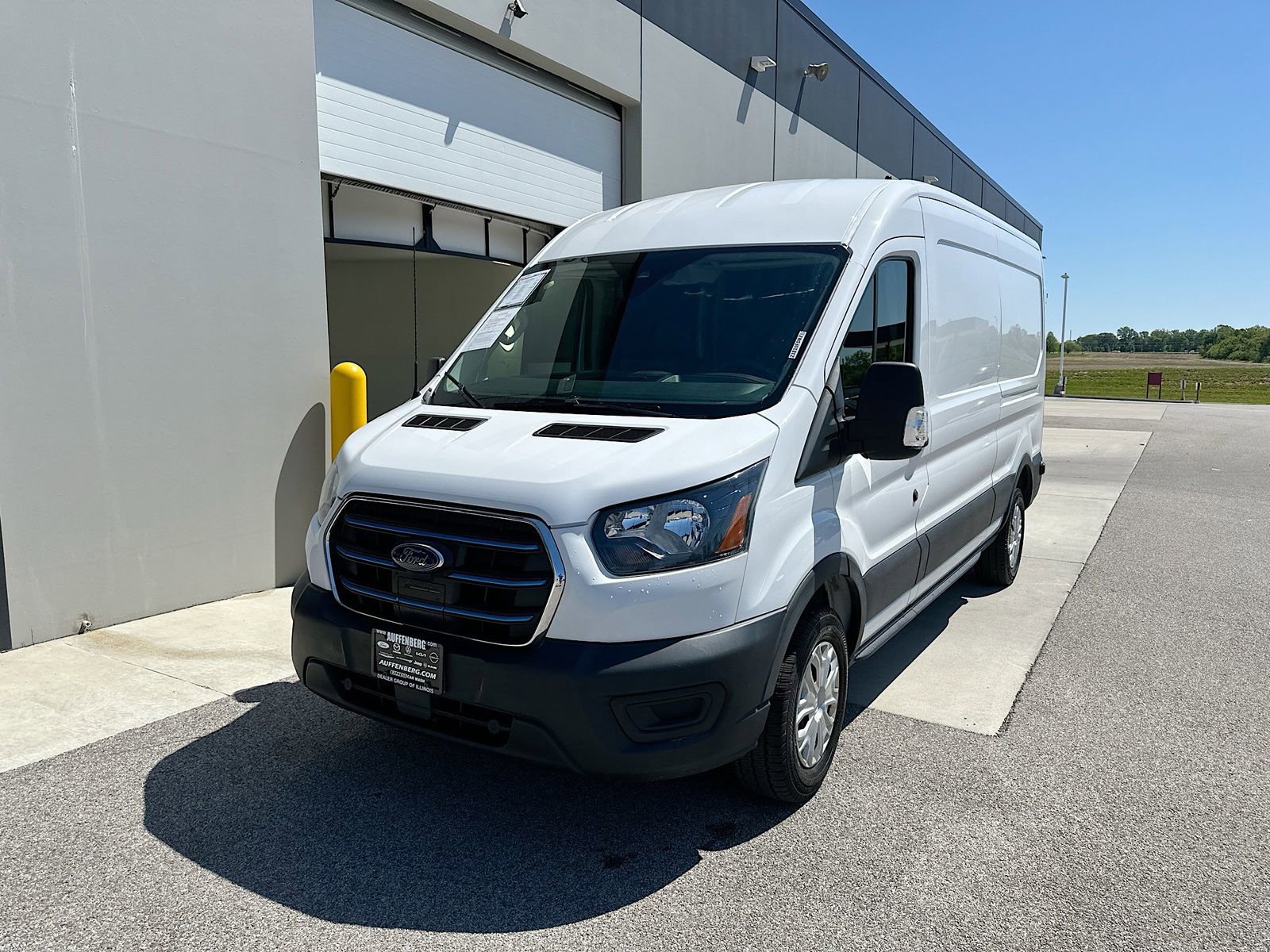 Used 2023 Ford E-Transit Medium Roof w/ Load Area Protection Package RWD image 3