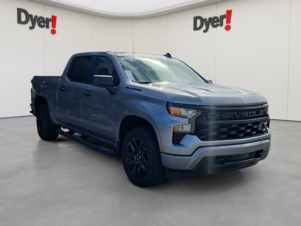 Used 2024 Chevrolet Silverado 1500 Custom w/ Turbomax Blackout Package RWD image 7