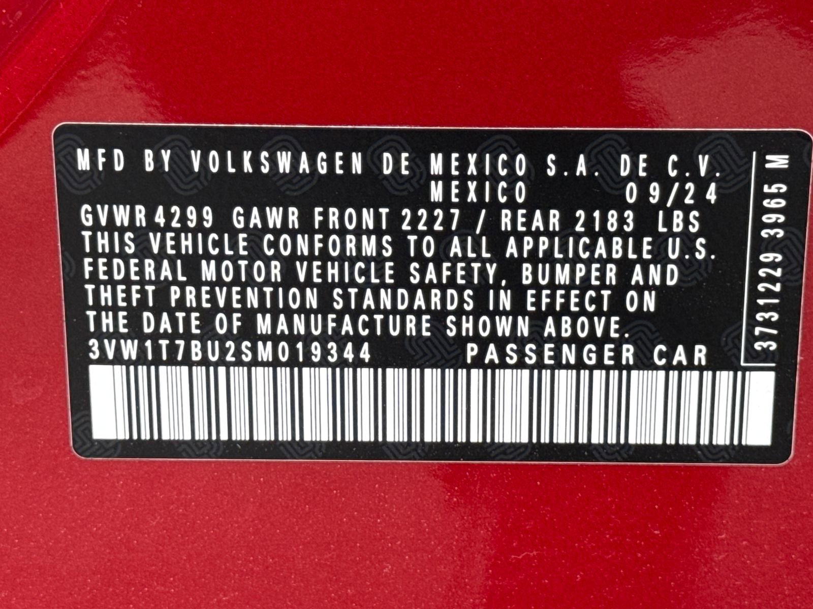 Certified 2025 Volkswagen Jetta GLI Autobahn w/ GLI Black Package image 16