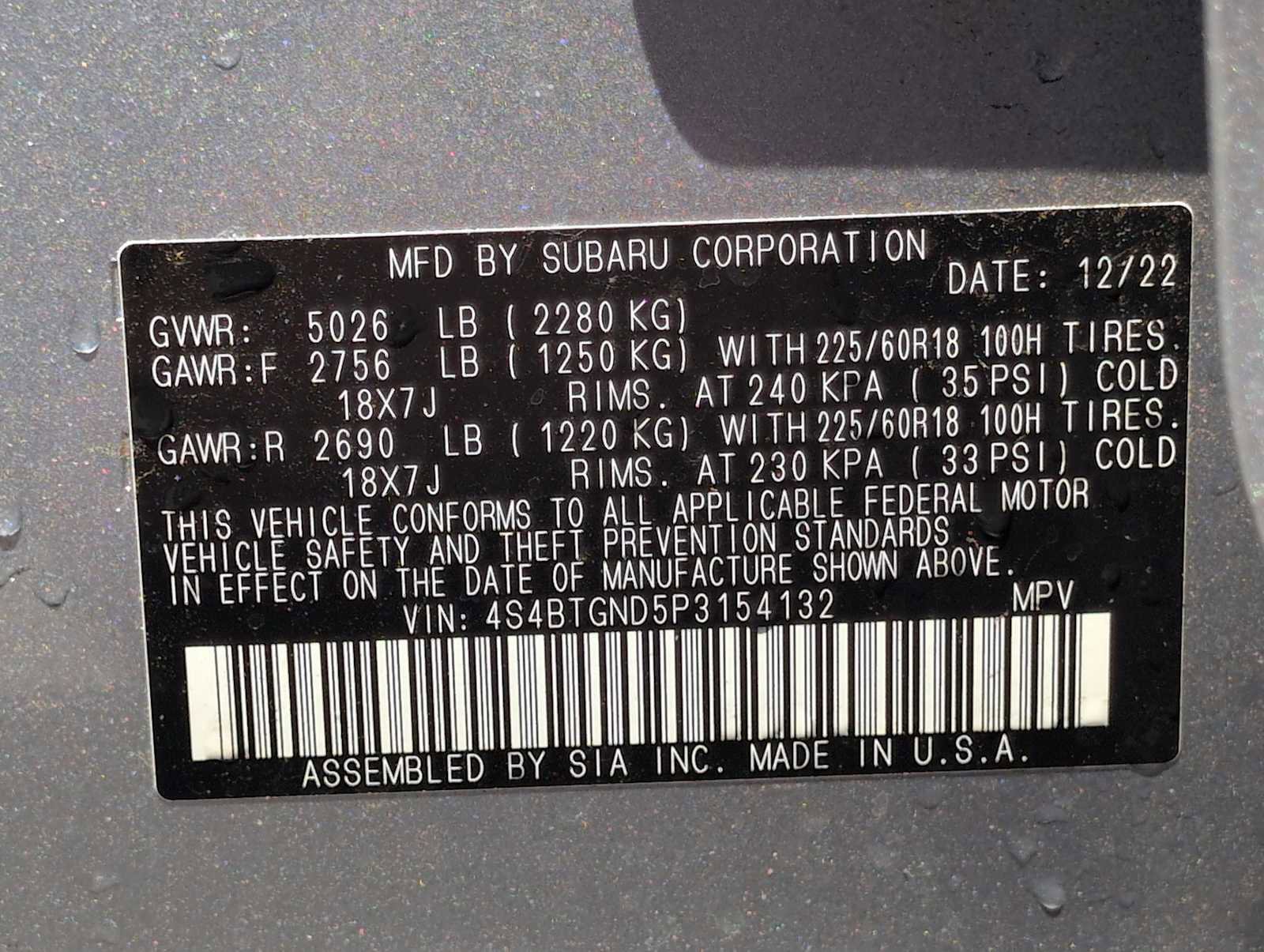 Used 2023 Subaru Outback Limited XT AWD/4WD image 35