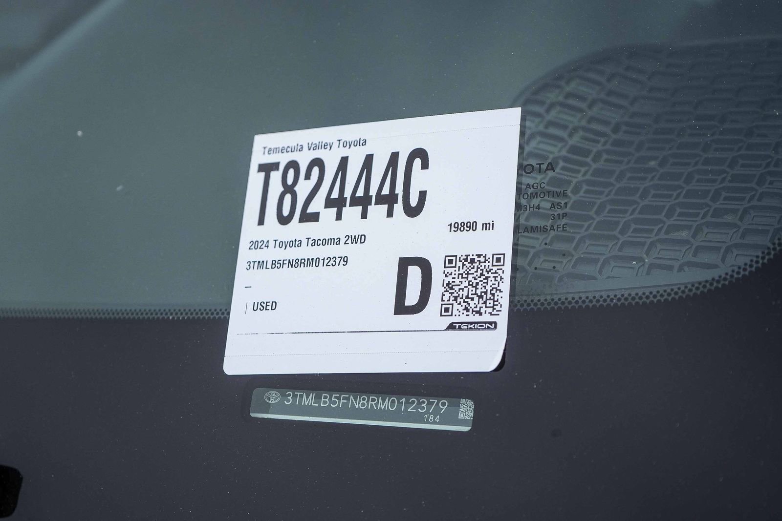 Certified 2024 Toyota Tacoma TRD Sport w/ TRD Sport Upgrade Package RWD image 33